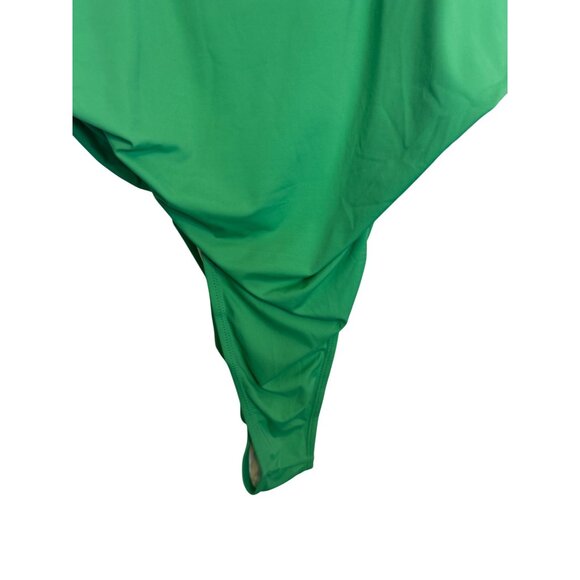 2/$30 NWT PrettyLittleThing Plus Size 24 - 4X Green One-Piece Swimsuit - Picture 12 of 16